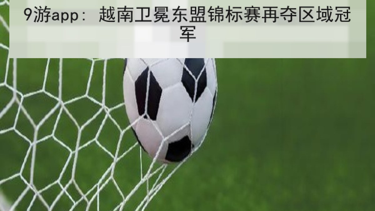 9游app: 越南卫冕东盟锦标赛再夺区域冠军